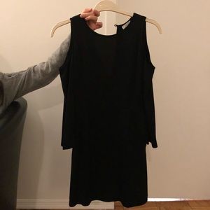Aritzia Wilfred cold shoulder dress